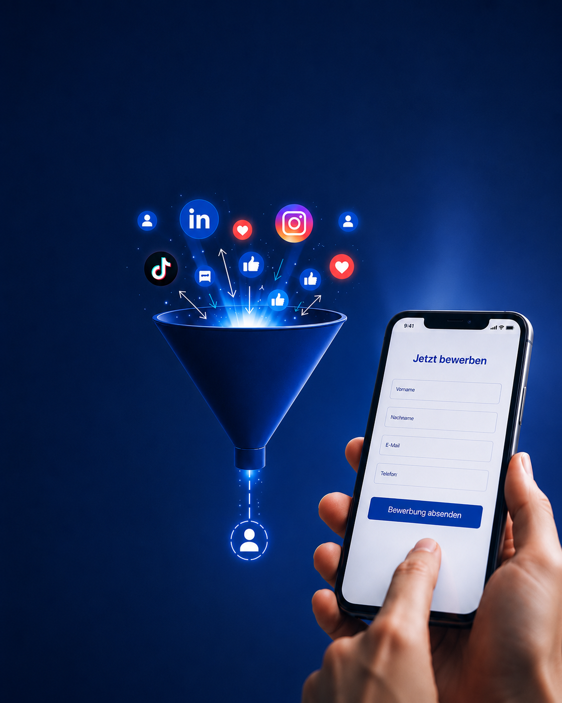 Der Flaschenhals im Social Recruiting